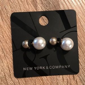 New York & Company double sided earrings NWT